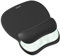 TECKNET Tapis de Souris et Repose-Poignet, Tapis Souris Ergonomique Gel, Rebond Rapide, Tissu en Lycra Imperméable, Base en PU Antidérapante, Parfait pour Ordinateur, Bureau (Noir)