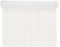 ALLINKIT Rollo de ratán blanco de 16 pulgadas x 3.3 pies, rollo de cincha de caña de ratán de plástico, material de tela, rollo de ratán tejido para muebles, sillas, gabinetes, techos