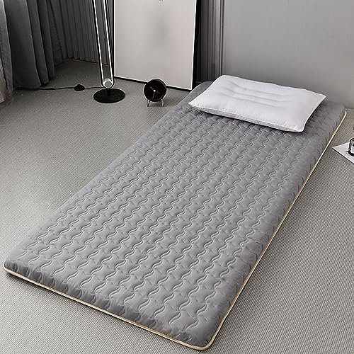 MZBDYYF Japanische Bodenmatratze für Erwachsene, Tatami -Futon -Matratze - verdickteres faltbares Schlafkissen rollt, Schlafsaal Liege