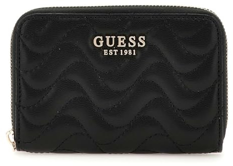 GUESS Melisandra SLG Medium Zip Around Wallet M Black