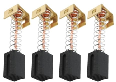 Create idea 2 Pairs Angle Grinders Carbon Brushes N598820 Compatible with Black & Decker BEG010 BDAG71 5x6.5x10.5mm