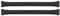 OMAC Dachträger Gepäckträger kompatibel mit BMW X5 E70 2006-2013 Relingträger Alu Schwarz 2X