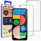 ebestStar - {2 Stück) Panzer Schutz Glas für Google Pixel 4A (Version 4G, Nein 5G), 3D Displayschutz, 9H gehärte Glas, Abgerundete, Blasenfrei