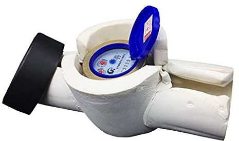 Wasserzähler-Isolationsabdeckung, Verdickte Frostschutz-Smart-Wasserzähler-Isolationsbaumwolle, Einfach Zu Installieren, Packung mit 2 Stück