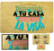 LucaHome - Felpudo Entrada casa Original y Divertido de Coco Natural - Felpudo quedate la Vida 33x60 - Ideal para Puertas de Exteriores Cubiertas, pasillos y entradas de hogares