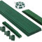 MAXPACE Lot de 40 piquets de Jardin de 43,2 cm chacun, 1,2 m, 1,5 m, 1,8 m, 2,1 m, en Fibre de Verre Robuste pour Plantes à tomates et légumes
