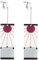 Kamado Tanjirou Earrings Japanese Anime Demon Slayer Earrings Cosplay Accessory Prop Animation Secondary Peripheral Earrings Acrylic Personalized Earring Kamado T Fans Gift Anime Enthusiasts Gift