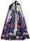 GFM® Seidenmischung Malkunst basierter Schal (VSLK-Klimt – Die Jungfrauen)