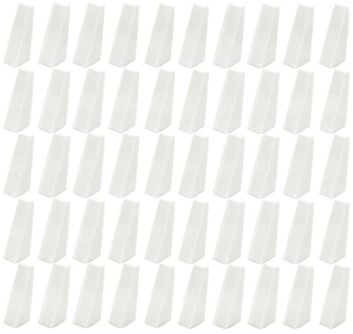 50pcs Nail Art Sponges, Reusable Make Up Sponge Cosmetic Wedges, Triangle Make Up Sponges Cosmetic Sponge Wedges, Triangle Shape Makeup Foundation Beauty Tool