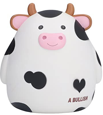 Tier Kinder Spardose Karikatur Lächeln Tier Handbemalt Handwerk Sparschwein Ornamente Kunststoff Sturzfest Sparbüchse Geschenke Niedliche Sparkasse in Tigerform für Jungen und Mädchen, 14x12 cm (#3)