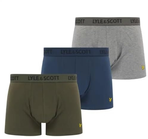 Lyle & Scott Herren 3er Pack Barclay Trunks, Mehrfarbig, XL