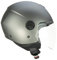 CGM Casco open face, 167A FLO MONO Antracite satinato lunga, XXL