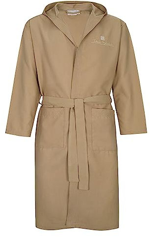 Renato Balestra Accappatoio Microfibra Uomo Donna, Tortora L