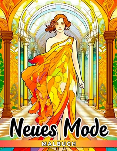 Neues Mode-Malbuch: Schöner Stil und klassische Outfits Malvorlagen für Erwachsene und Liebhaber | Mit einzigartigen Porträt-Illustrationen