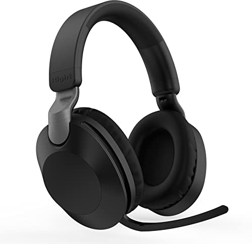 REDGO Auriculares Inalámbricos Bluetooth, Plegables Auriculares Inalámbricos Diadema Cascos Diadema Bluetooth,con Micrófono, Carga Rápida, Beige (Nergo)