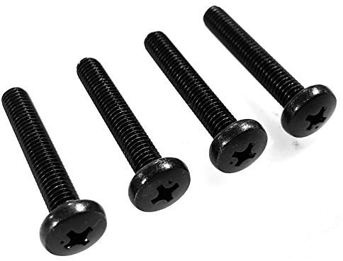 ReplacementScrews Stand Screws Compatible with TCL 65Q750G - 65 inch Q-Class (Q750G Series) 4K QLED Smart TV - Complete Feet/Legs Screw Set (Pack of 4)