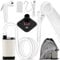Diealles Shine Douche Camping, Douche Portable avec Batterie 5200mAh, Douche Solaire Camping avec Rangements, Douchette Camping Car pour DéPlacements, Jardinage, Lavage Voiture