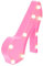 WOONEKY High Heels Nachtlicht Neonlichtzeichen bar nachtlicht Lichtdekor für zu Hause portable light schlafzimmerlampe tischlampe LED-Nachtlicht dekoratives Nachtlicht Plastik Rosa