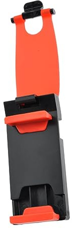 Mikikit Car Steering Wheel Phone Holder for Mobile Phones with Silicone Pad | Portable Adjustable Clip Mount, Hands Free Navigation Sight, Sturdy Hard Plastic and Rubber for Car Use