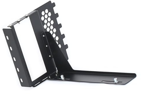Metall-Grafikkartenhalterung für vertikales GPU-Display, optimiert Gaming-Rigs, Luftströme und Stabilität, Metall-GPU-Halterung für zwei Steckplätze