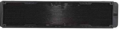 Plyisty Radiateur D'ordinateur de Refroidissement à Eau, 18 Tubes, échangeur de Chaleur en Alliage D'aluminium Noir, Radiateur PC 480mm, Filetage G1/4, Accessoires Informatiques