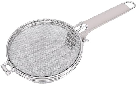Bewinner Portable Stainless Steel Coffee Bean Roaster Net Pan Tool for Home, Camping, Outdoor - Handheld, Folding Design for Gas & Electric