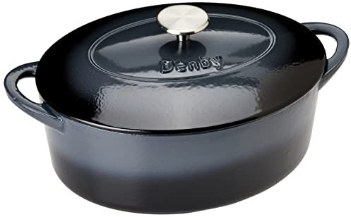Denby CIH-583 Halo Cast Iron 4.2L Oval Casserole