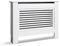Mondeer Radiator Cover, Cabinet MDF Horizontal Modern White Decorative for Living Room Bedroom M(109cm)