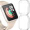 CAVN Screen Protector Case Compatible with Fitbit Charge 4 / Charge 3, 2 Pack Protective Case Bumper Flexible TPU Slim Full Protection Screen Case Cover for Charge 4