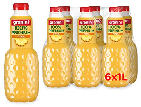 Zumo de Piña Sin azúcares añadidos Pack 6 x 1L Granini 100% Fruta
