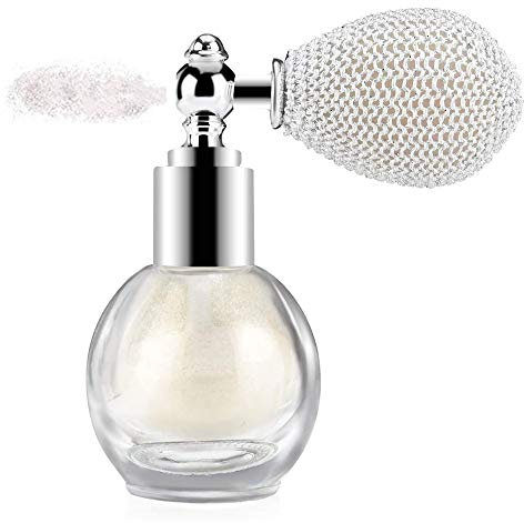 GL-Turelifes Surligneur Poudre Libre Spray Paillettes Scintillant Étincelante pour Cheveux Visage Corps Cosmétique (#1)