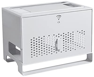 Cable Tidy Box Hide Wires Wire Hiders Wire Tidy Cable Tidies Cable Box Cable Organiser Desk Under Desk Cable Management Cable Tidy Box Large Grey,One Size