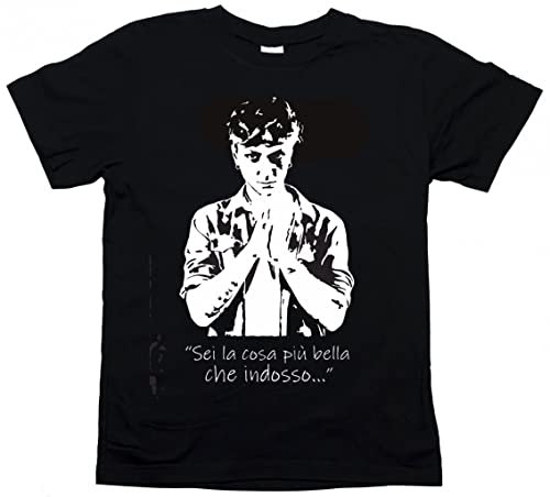 La Maglieria Maglietta t-Shirt cantante Niccolò Uomo Donna Bambino 100% Cotone Alta qualità (L)