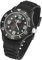 Taffstyle Armbanduhr Silikon Analog Quarz Uhr Farbige Sport Sportuhr Damen Herren Kinder Unisex 34mm Schwarz