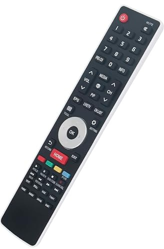 Ersatz Fernbedienung EN-33928HS Fit für Hisense Curved Fernseher Ultra HD Smart Fernseher UB55EC870 UB55EC870WTSGDEU Remote EN-33928HS