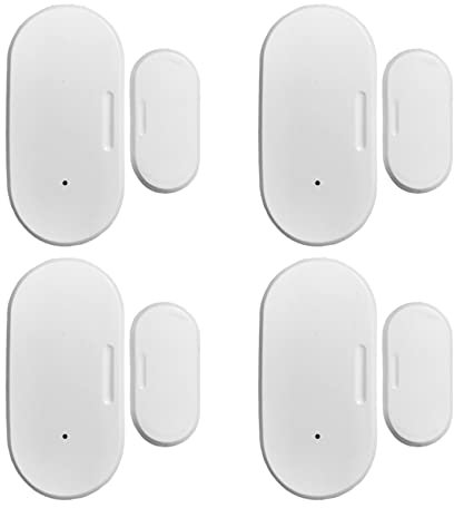 MACIMO 4X Tuya Zigbee Sensore per Porte E Finestre Automazione Domestica Intelligente Protezione di Sicurezza Smartlife APP Allarme Remoto Nel Tempo Reale