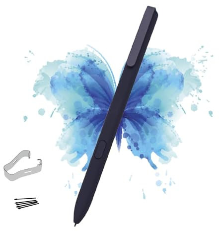 Stylus for Remarkable 1/2 Tablet Notebook, Stylus Replacement for Remarkable1 for Remarkable2 Tablet without Eraser, No charging/setup required +Tips/Nibs (Black)