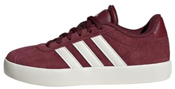 adidas Unisex Kids VL Court Shoes, Shadow Red/Off White/Cloud White, 11 UK Child