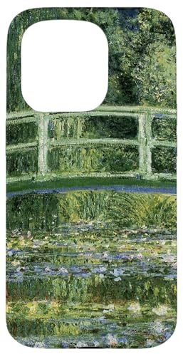 Monets Seerosen und japanische Brücke Hülle für iPhone 15 Pro