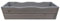 YOURSGARTEN® Blumenkasten |Pflanzkasten aus Kiefernholz| Ideal für Garten und Terrasse | fertig montiert| Farbe: Grau - Groß 64cm