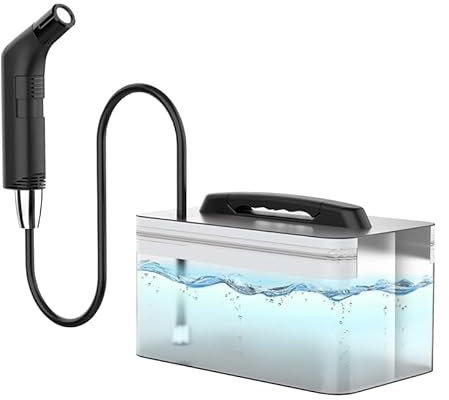 Rutell Pulvérisateur de bidet électrique portable pour femmes et enfants - Portable, rechargeable, réservoir d'eau de 2,3 L, utilisation de 30 minutes, chargement USB - Idéal pour les voyages, noir