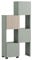 Schildmeyer 701942 Schieberegal Alexa, Holzwerkstoff, Pistazie