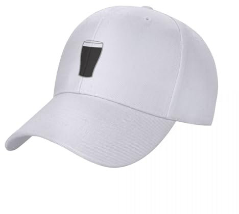 CIZIEOE Baseball Kappe Glas von Guinness Baseball Kappe Luxus Kappe Vintage Baseball Kappe Männer Frauen Geschenk