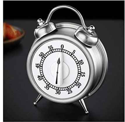 Küchenwecker Küchentimer Zeitmanager Lerntimer Kleiner Wecker Mechanischer Aufzugstimer Kurzzeitmesser