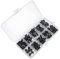 180 Stk Taktschalter druckschalter switch box pc halter stabmixwe lichtschalter beleuchtet Mikroschalter aus Wippschalterplatte taktile Taste Mikro-Push Kupfer Black GLEAVI