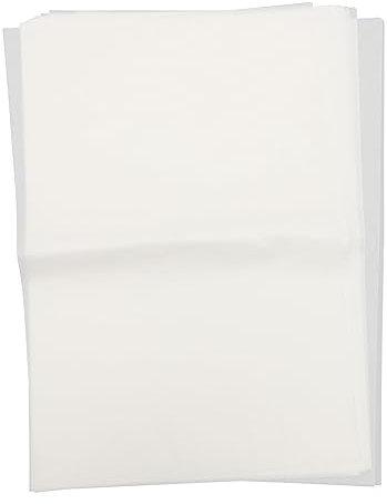 Alipis 50pcs Silicone Oil Parchment Paper Baking Paper Wrapping Bulk Oil Water Resistant Food Grade No Fluorescent Agent for Barbecue