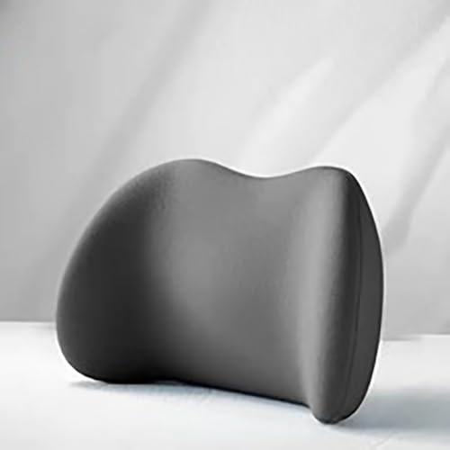 ZBGHJL Lendenkissen Auto für MG MG3/MG4 EV/MG5/MG6 / MG HS/MG Marvel R/MG ZS, Lendenwirbelstütze Rückenkissen für Auto Stuhl Rückenkissen Memory-Schaum Rückenkissen Stuhl,A