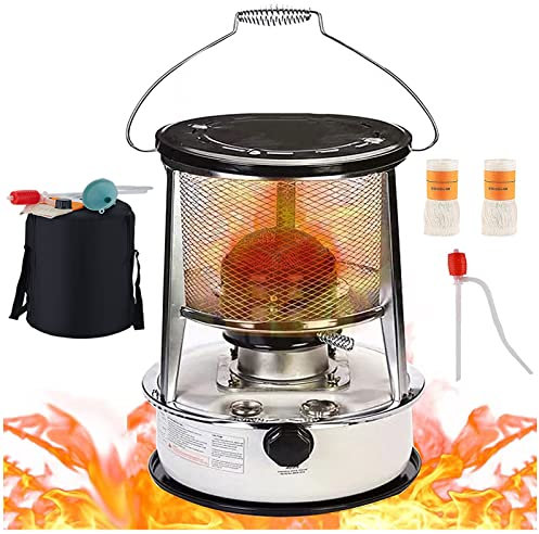 Poêles à pétrole, poêles à pétrole Portables pour l'intérieur, poêles à pétrole, brûleurs pour l'extérieur/Rouge/6 L/Blanc
