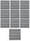 10 Piastrelle da Giardino in Plastica 30x30 cm – PVC Grigio, Pavimento Ad Incastro, Tagliabile, Copertura Totale 0.9 m²