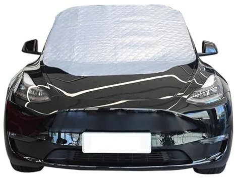 JKELPV Auto Abdeckplane Vollgarage wasserdichte Abdeckung Außen Auto Abdeckungen Outdoor Halb Markise Anti-Schnee Windschutzscheibe Proof Schutz(1)